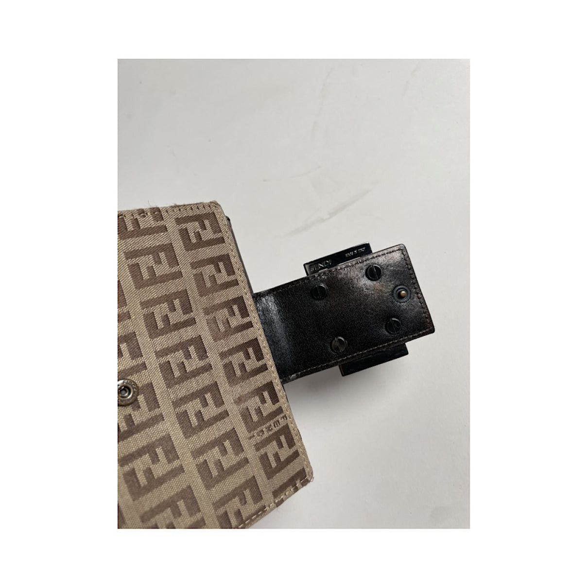Fendi Baguette Brown Leather Wallet Size ONE SIZE - 4 Thumbnail