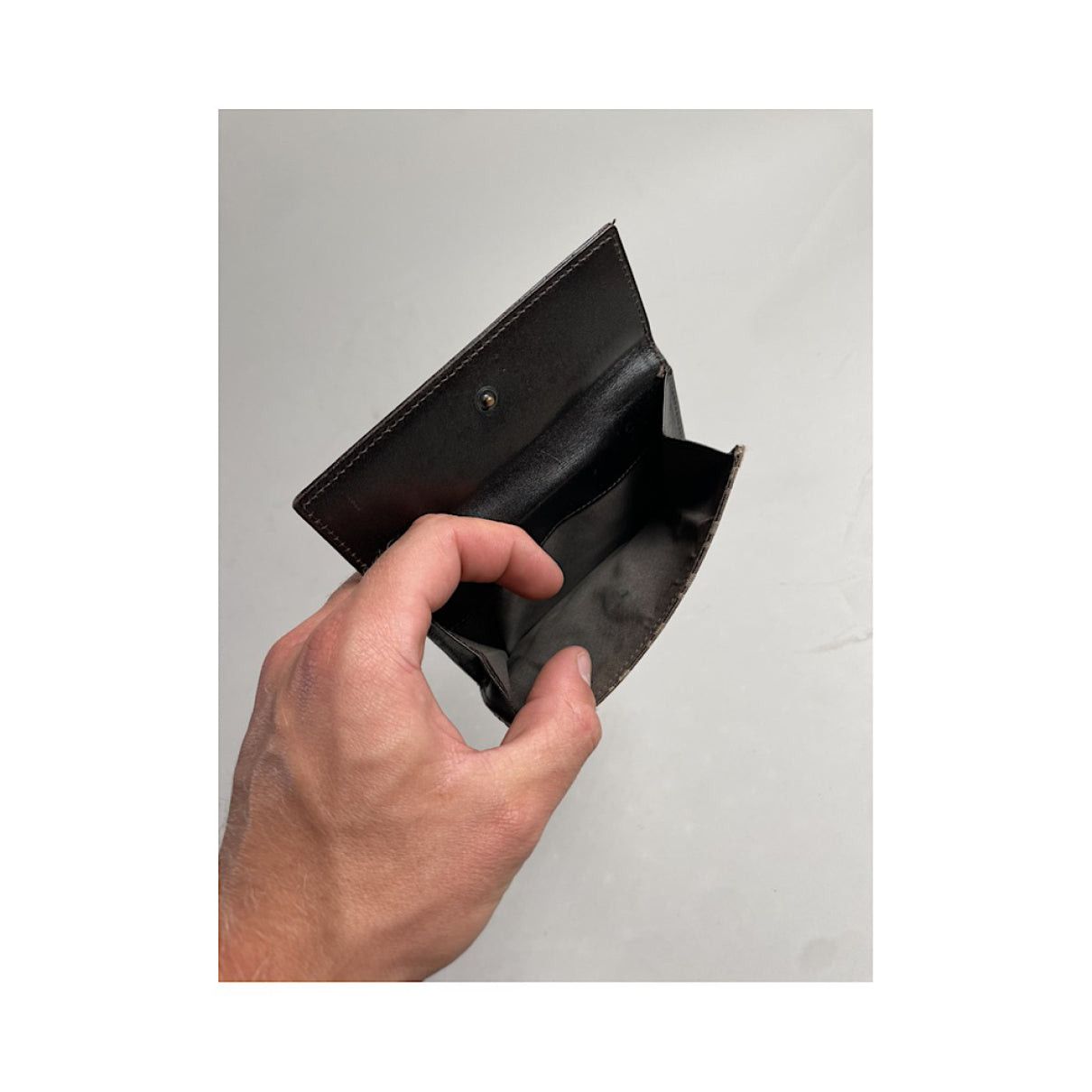 Fendi Baguette Brown Leather Wallet Size ONE SIZE - 3 Thumbnail