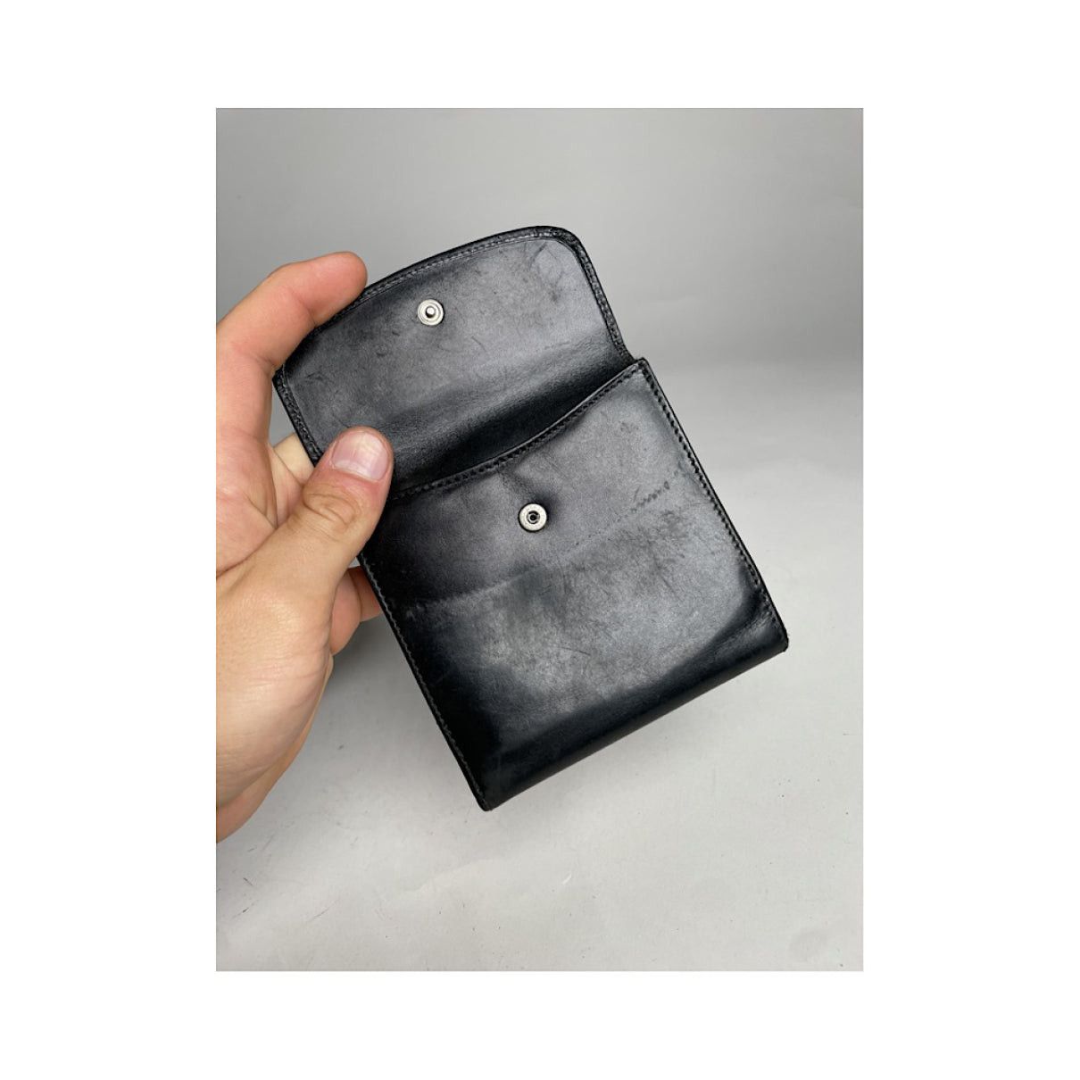 Fendi Black Leather Wallet Size ONE SIZE - 3 Thumbnail
