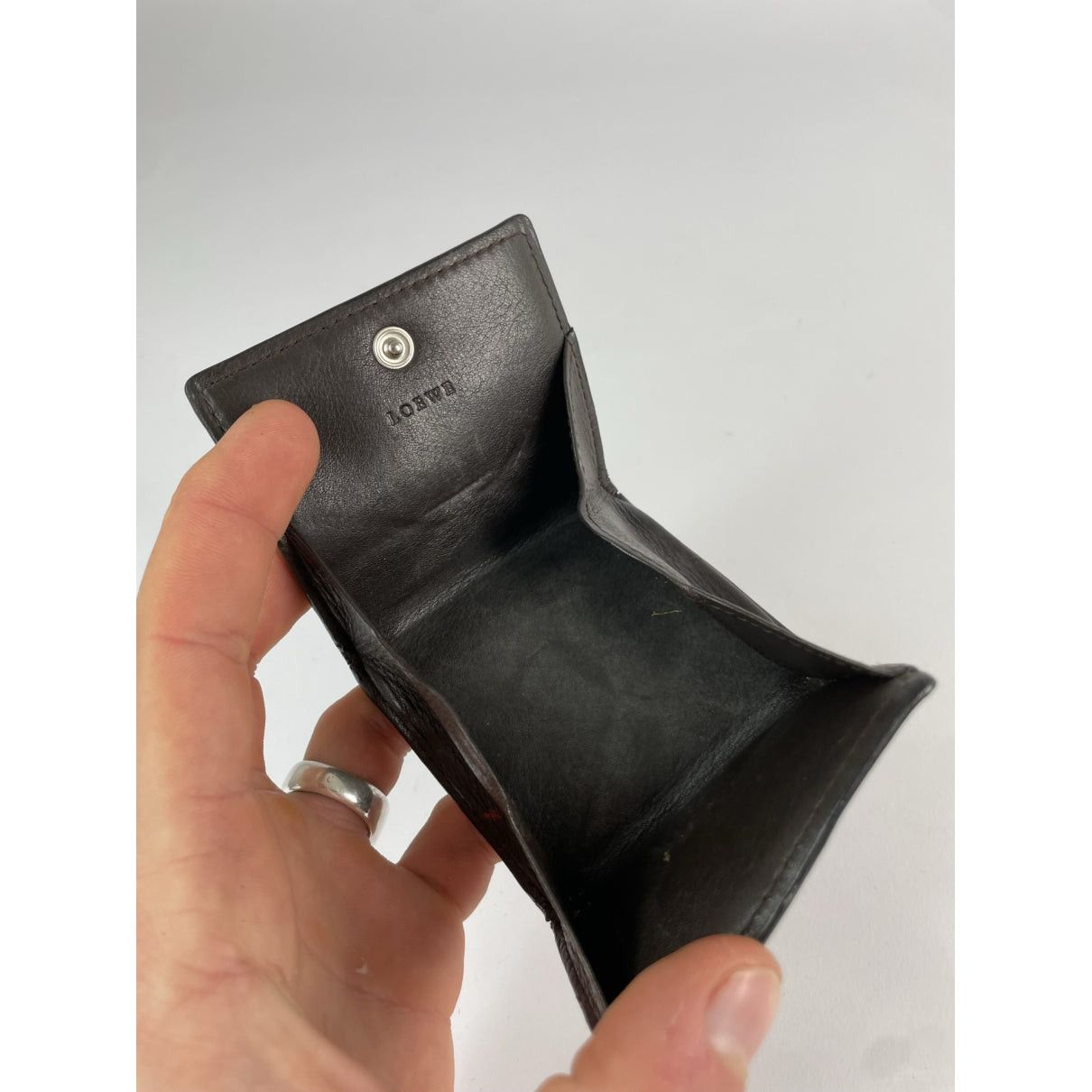 Loewe Black Leather Purse Size ONE SIZE - 4 Thumbnail