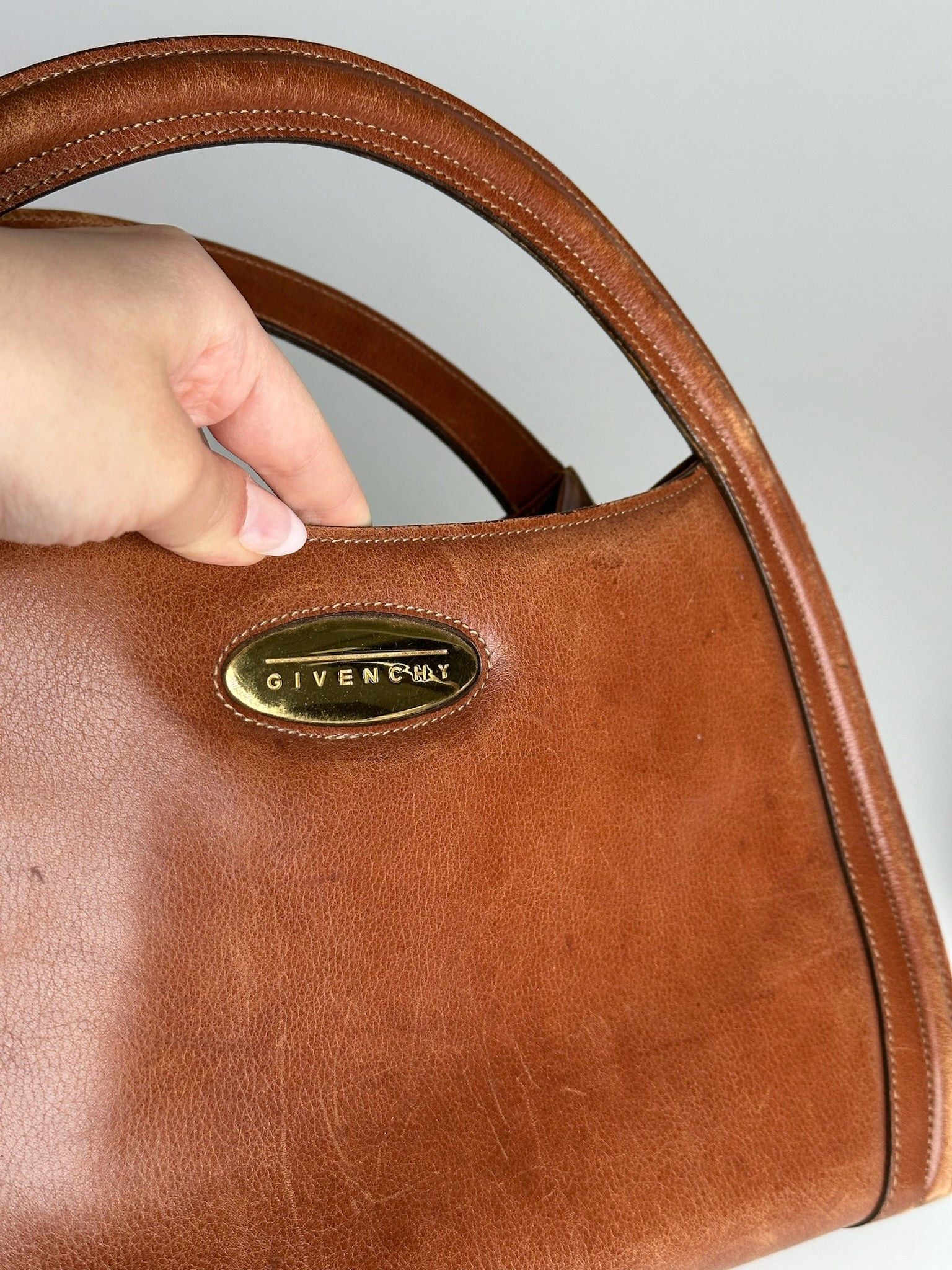 Givenchy Vintage Antigona Leather bag brown Size ONE SIZE - 4 Thumbnail