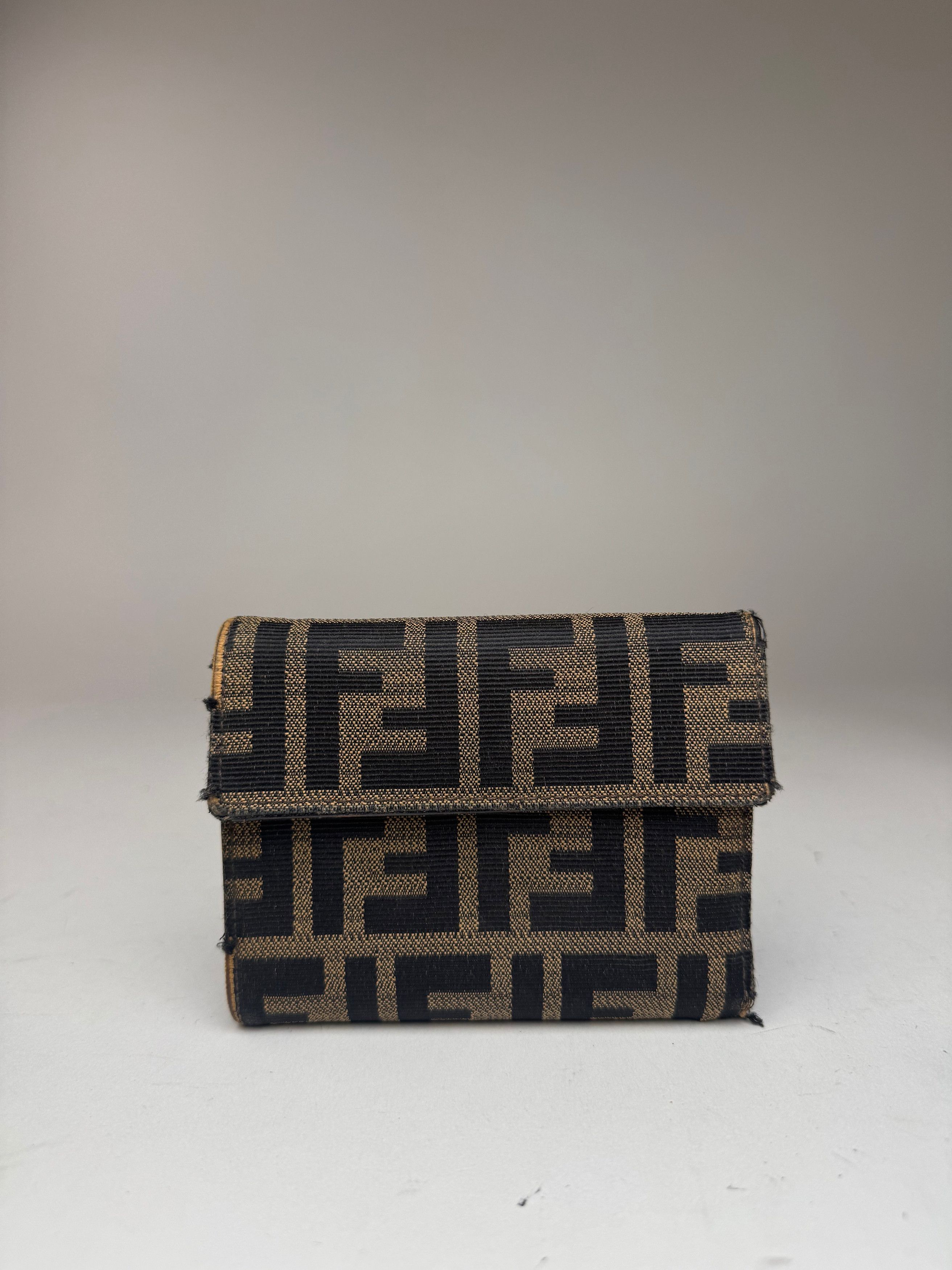 Fendi Vintage FF Monogramm wallet Brown Size ONE SIZE - 3 Thumbnail