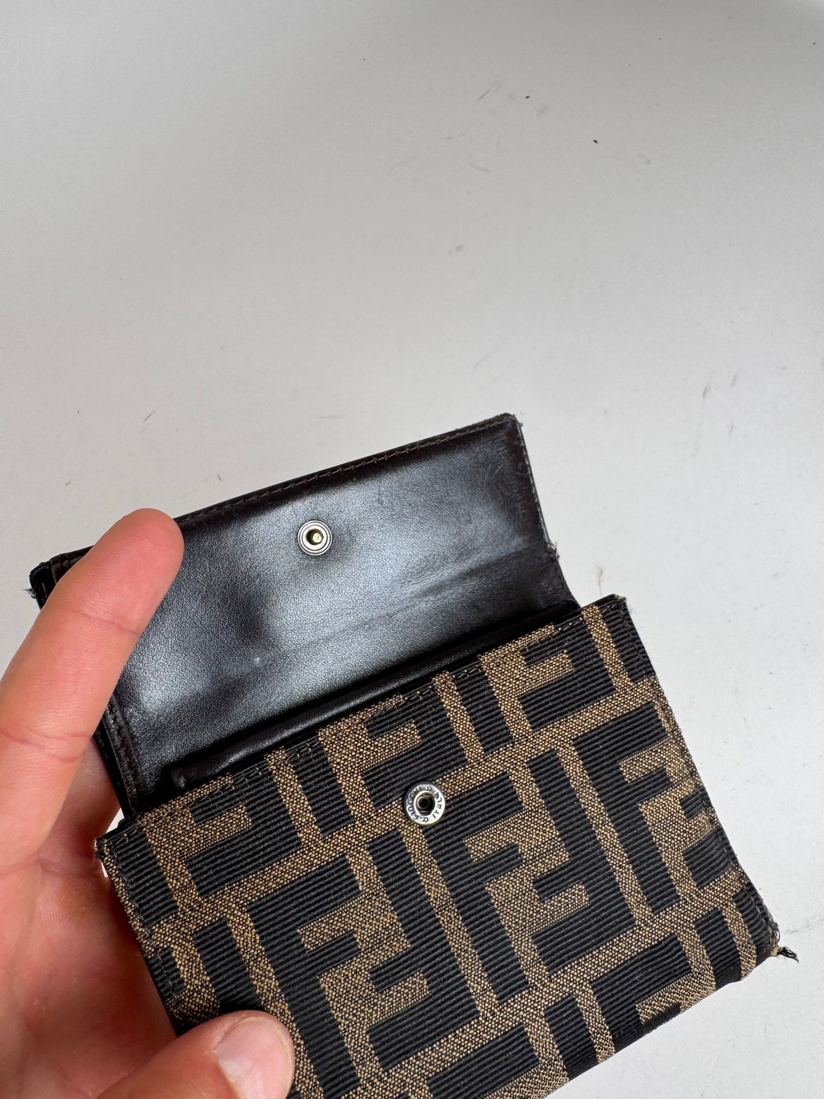 Fendi Vintage FF Monogramm wallet Brown Size ONE SIZE - 4 Thumbnail