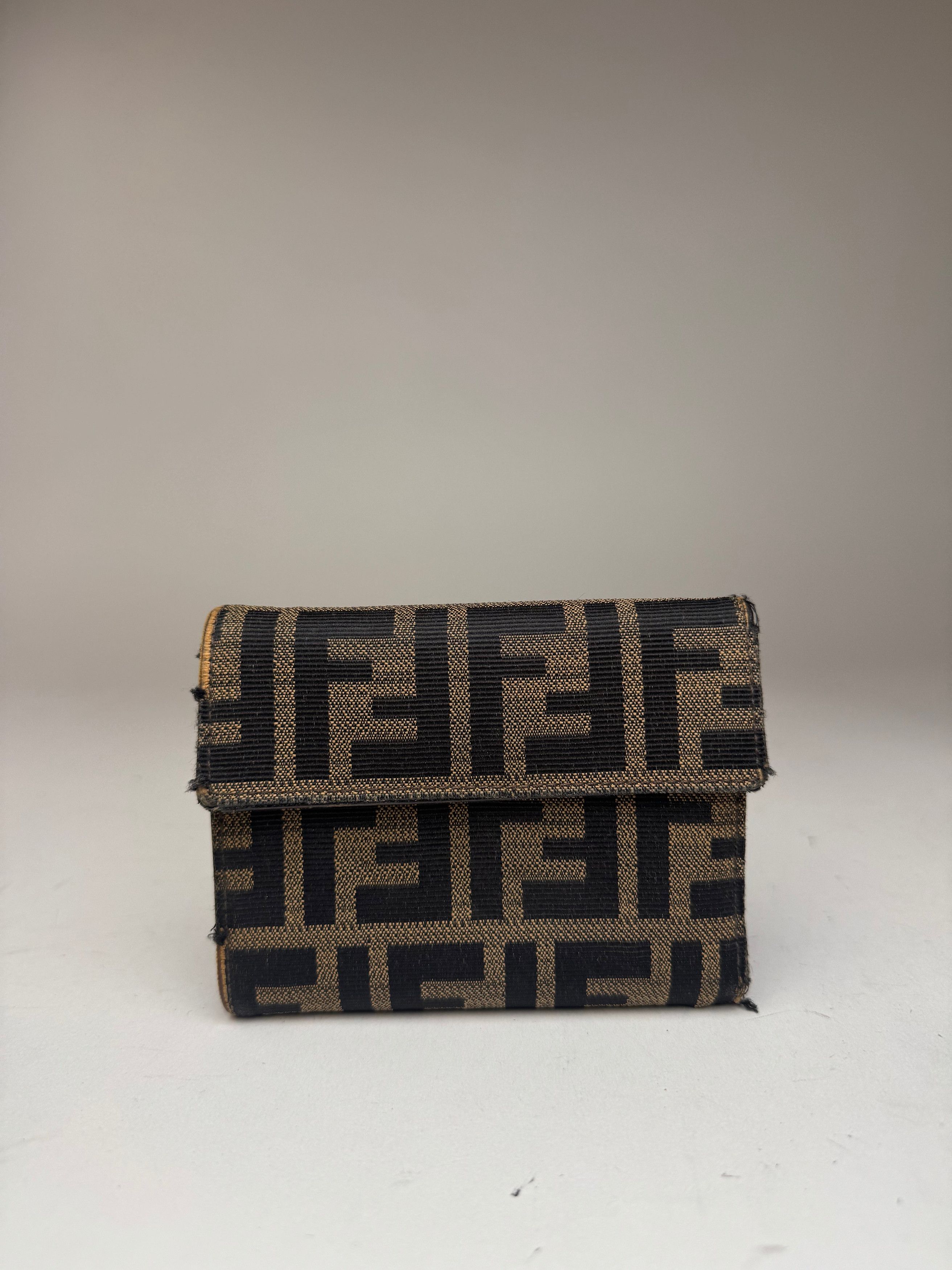 Fendi Vintage FF Monogramm wallet Brown Size ONE SIZE - 13 Thumbnail