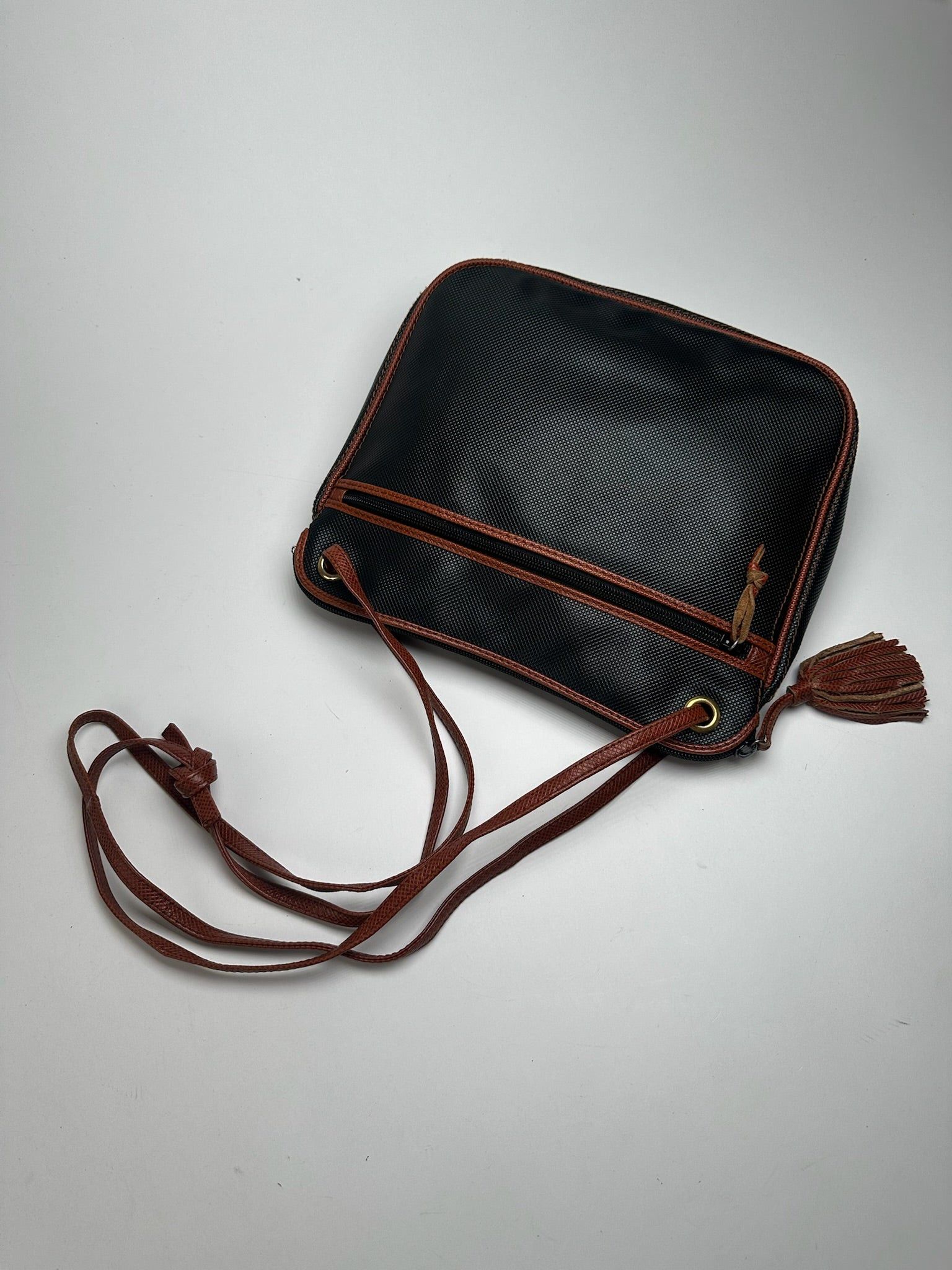 Bottega Veneta Vintage Leather bag brown black Size ONE SIZE - 11 Thumbnail