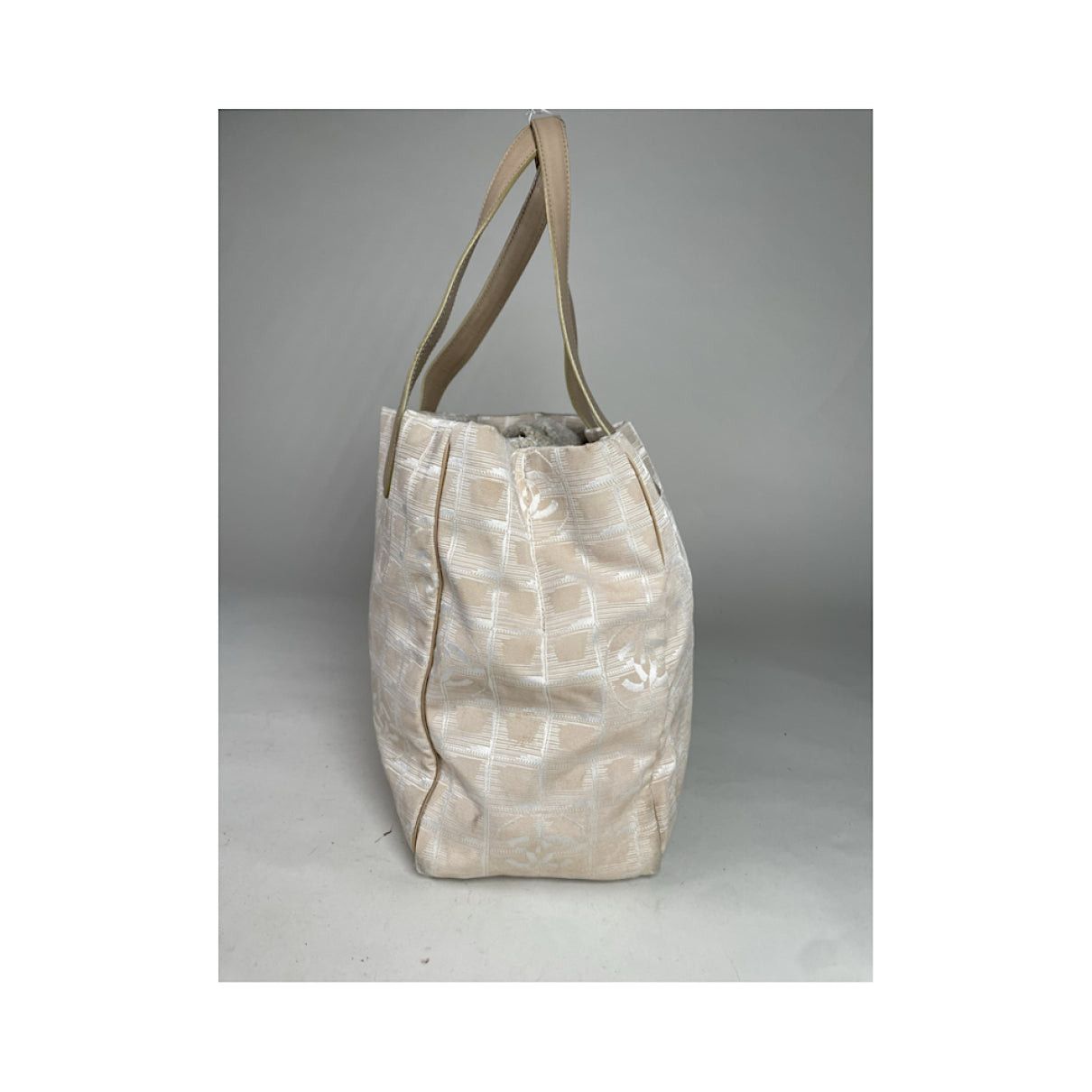 Chanel Grand shopping Beige Polyester Handbag Size ONE SIZE - 5 Thumbnail