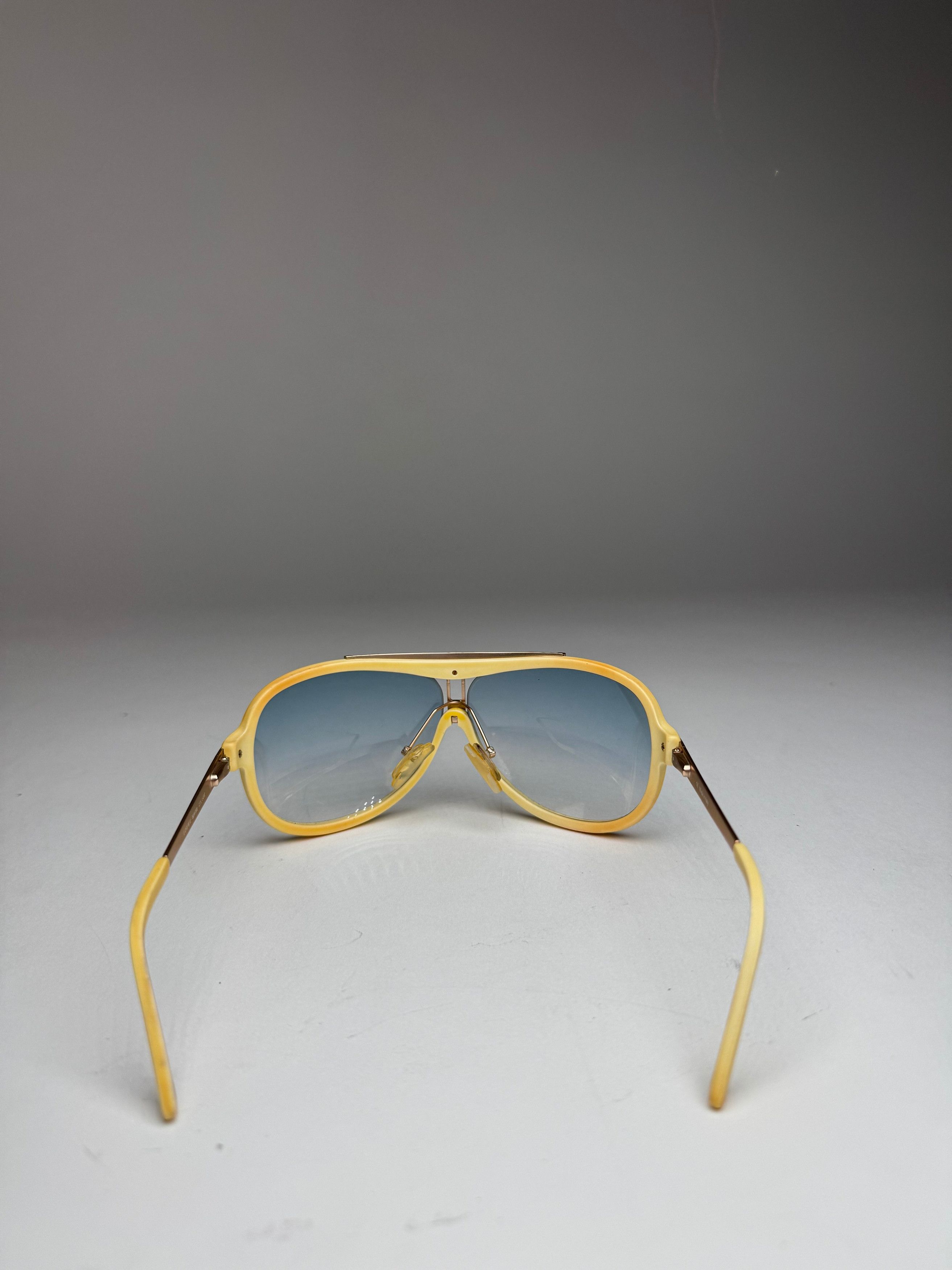 Loewe Vintage Madrid Aviator Sunglasses white Size ONE SIZE - 2 Thumbnail