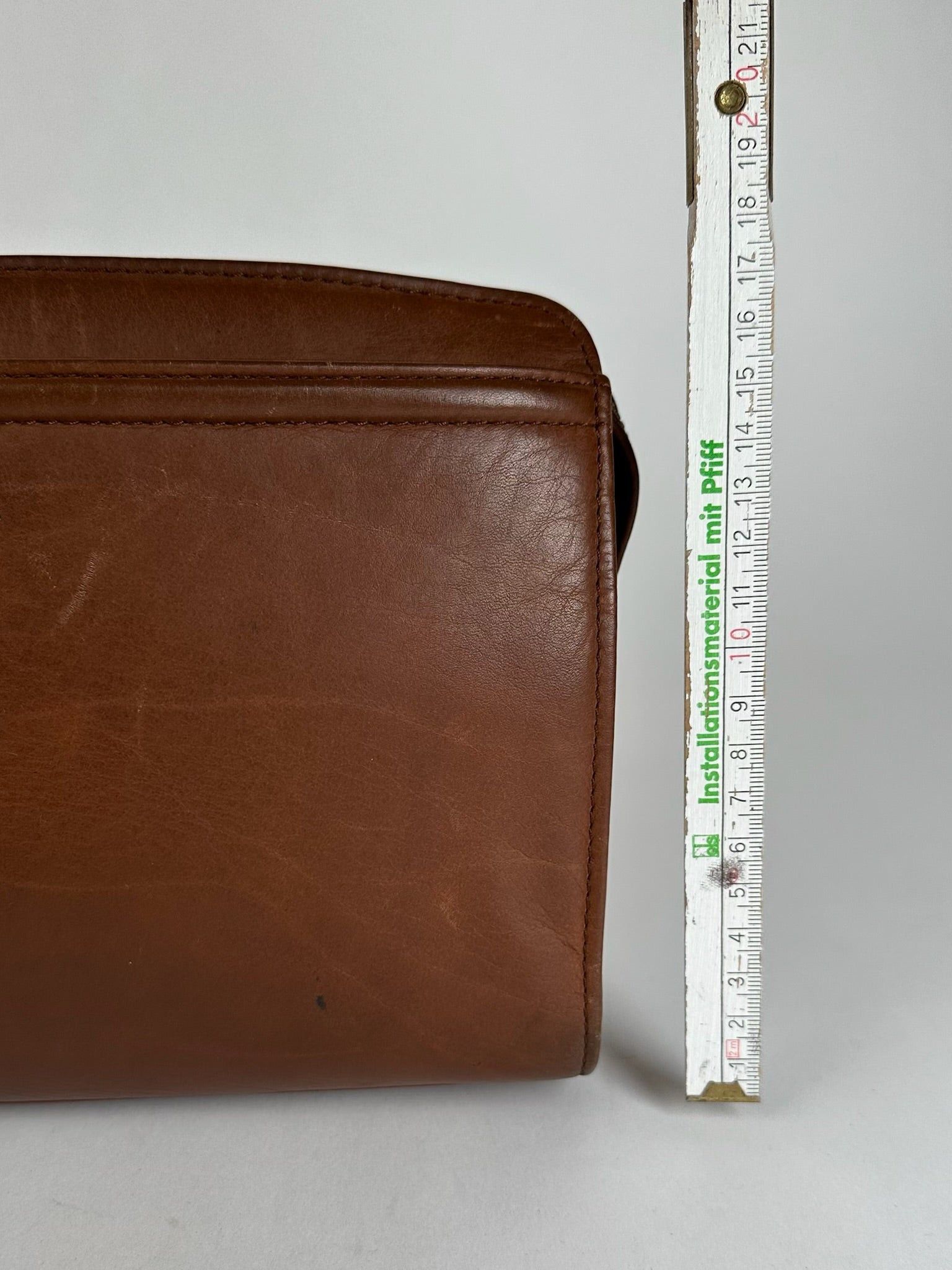 Balenciaga Vintage Leather Clutch/Cosmetic Bag brown Size ONE SIZE - 12 Thumbnail