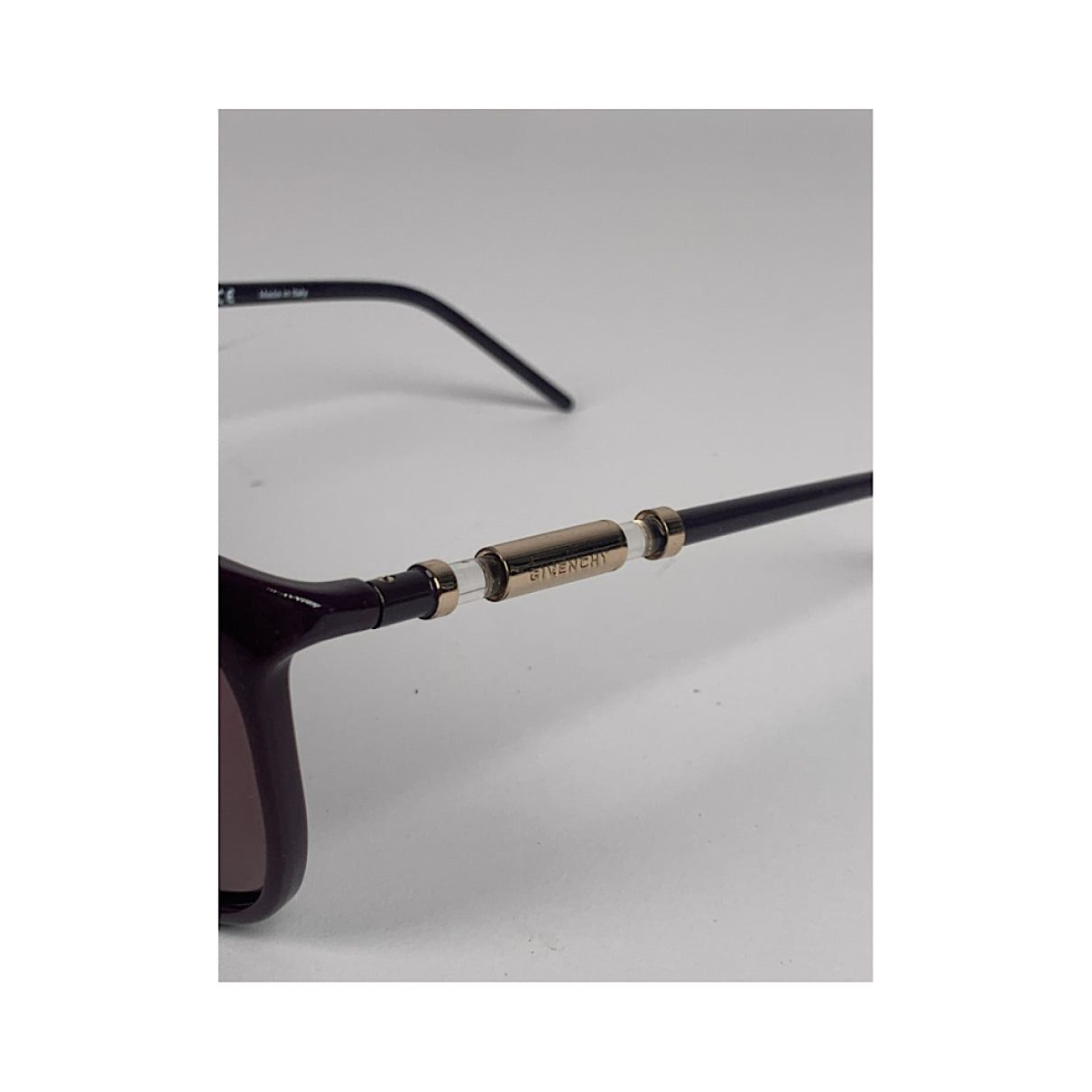 Givenchy Brown Plastic Sunglasses Size ONE SIZE - 4 Thumbnail