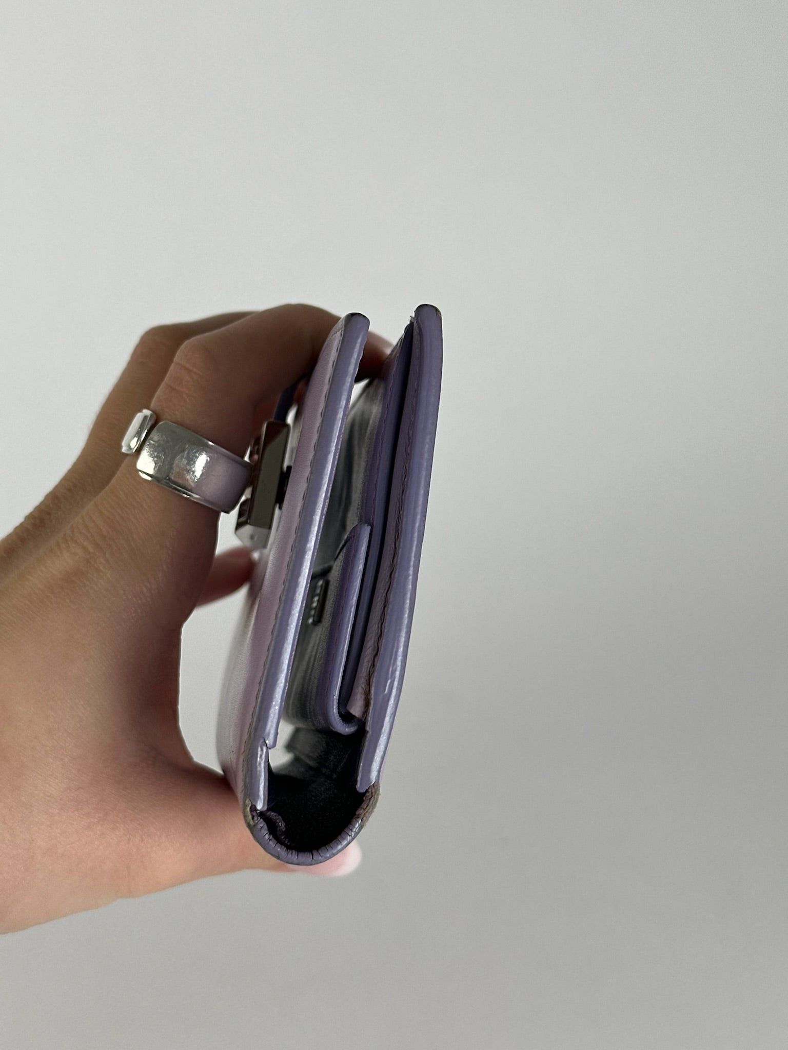 Givenchy Vintage Leather wallet purple Size ONE SIZE - 7 Thumbnail