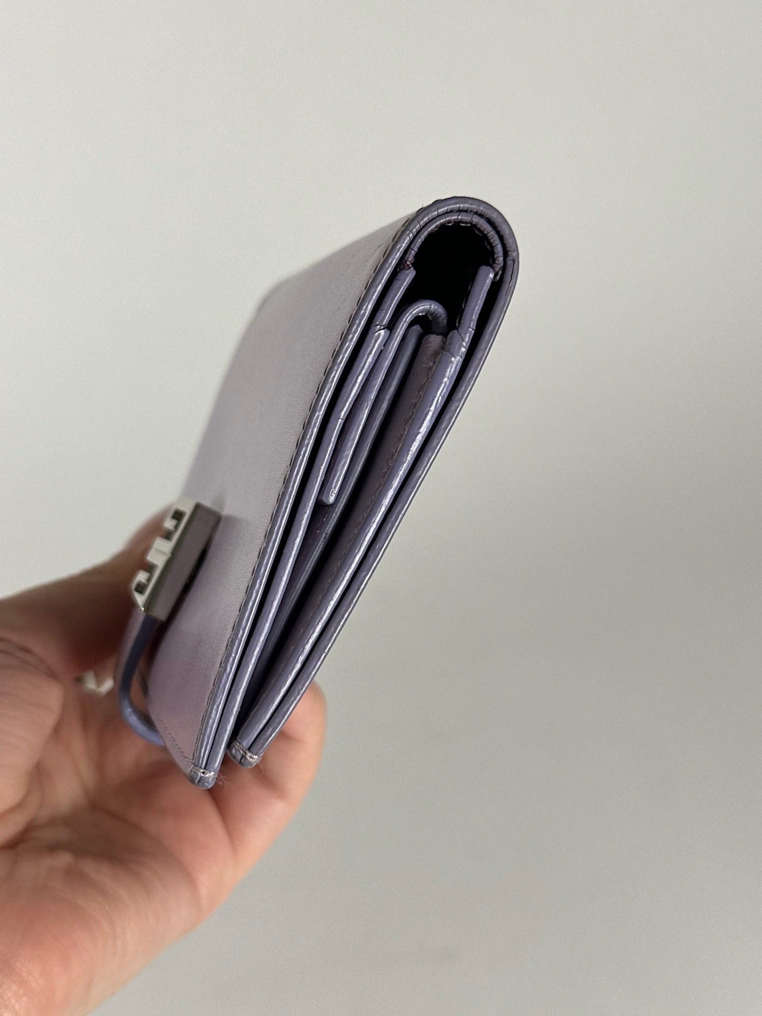 Givenchy Vintage Leather wallet purple Size ONE SIZE - 6 Thumbnail
