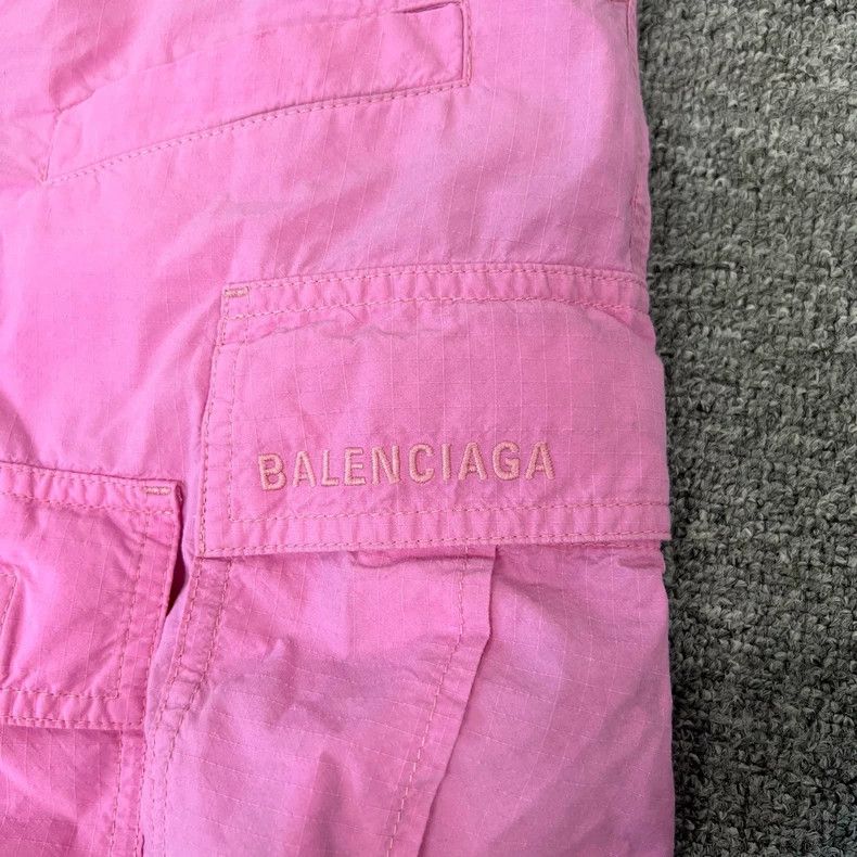Balenciaga Balenciaga Pink Cargo Work Pants 24FW - dmc Size US 26 / EU 42 - 5 Thumbnail