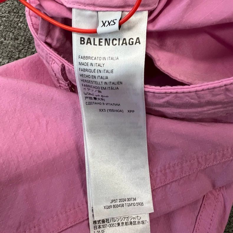 Balenciaga Balenciaga Pink Cargo Work Pants 24FW - dmc Size US 26 / EU 42 - 7 Thumbnail