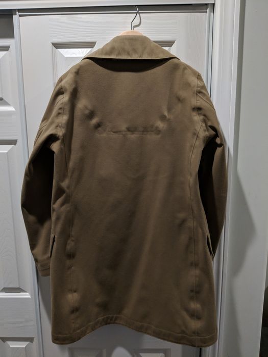 Visvim Frank Soutien Coat 3L Gore-Tex Khaki | Grailed