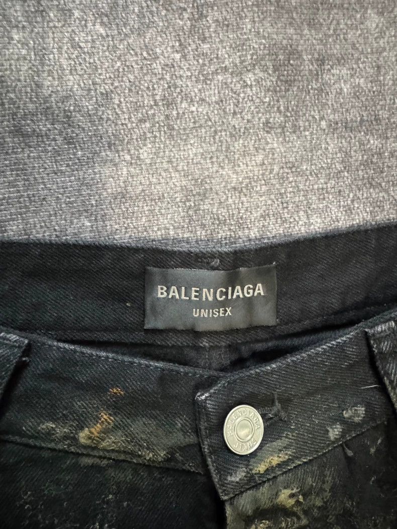 Balenciaga Balenciaga 23SS Distressed Denim Jeans - dmc Size US 30 / EU 46 - 3 Thumbnail