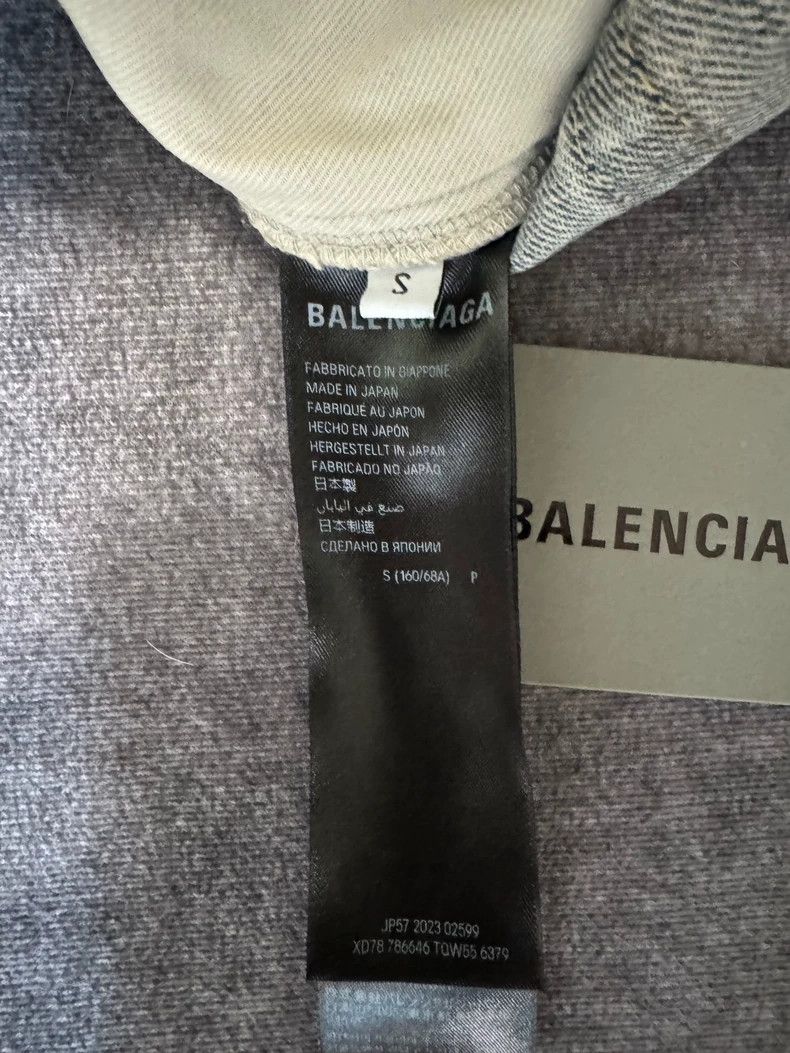 Balenciaga Balenciaga Hybrid Patchwork Denim Jeans - dmc Size US 30 / EU 46 - 4 Thumbnail