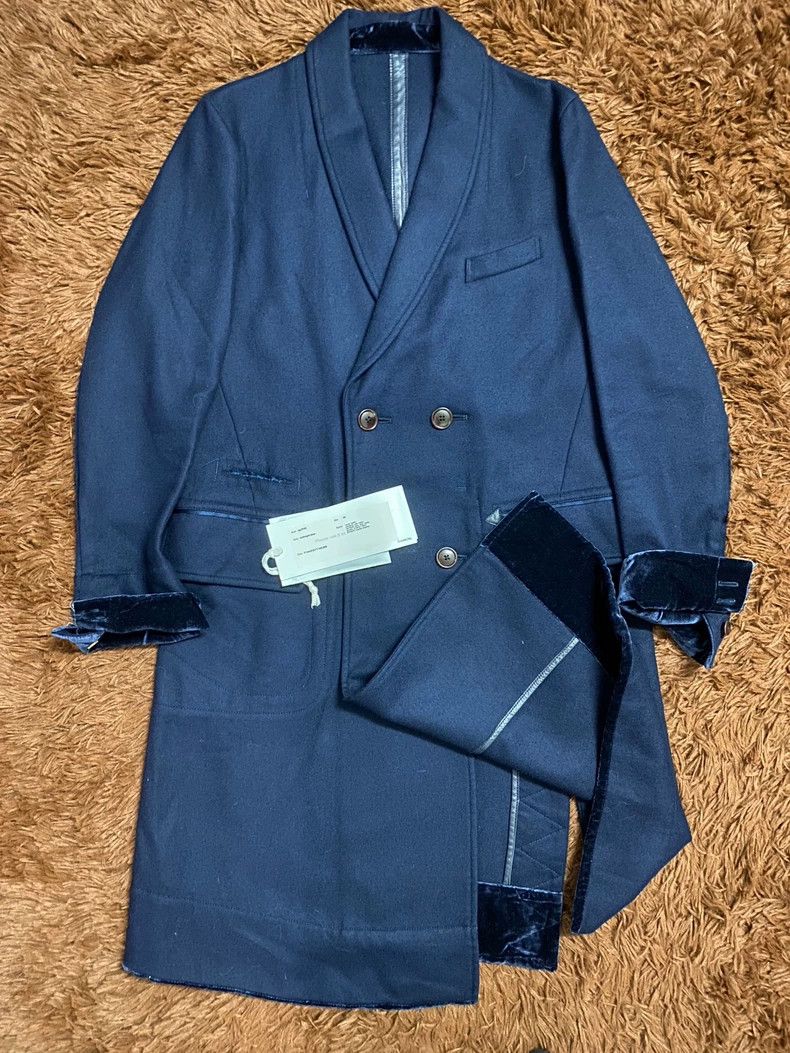 Takahiromiyashita The Soloist. TAKAHIRO MIYASHITA Double-Breasted Coat - dmc Size US M / EU 48-50 / 2 - 3 Thumbnail