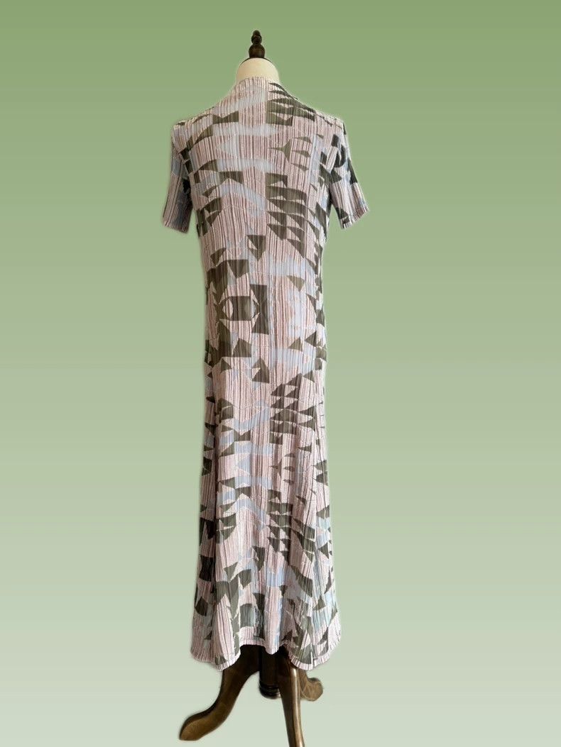 Issey Miyake Issey Miyake Main Line Velvet Dress - dmc Size US 30 / EU 46 - 5 Thumbnail