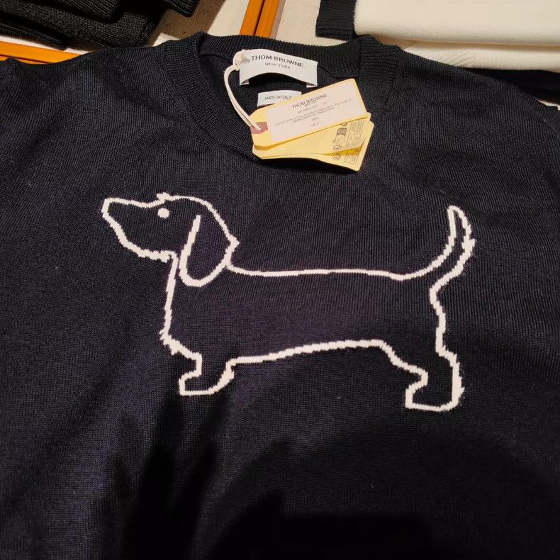 Thom Browne Thom Browne Dachshund Crewneck Knit Sweater - dmc Size US M / EU 48-50 / 2 - 2 Thumbnail