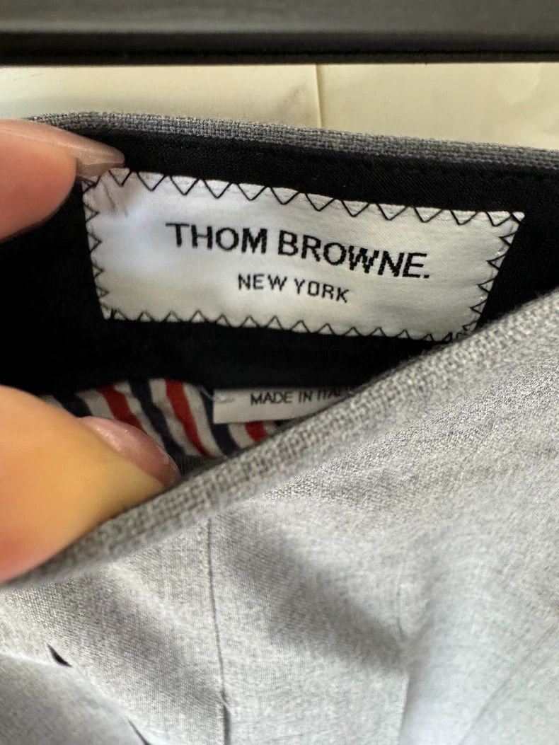 Thom Browne THOM BROWNE Wool Striped Pleated Skirt - dmc Size US 30 / EU 46 - 3 Thumbnail