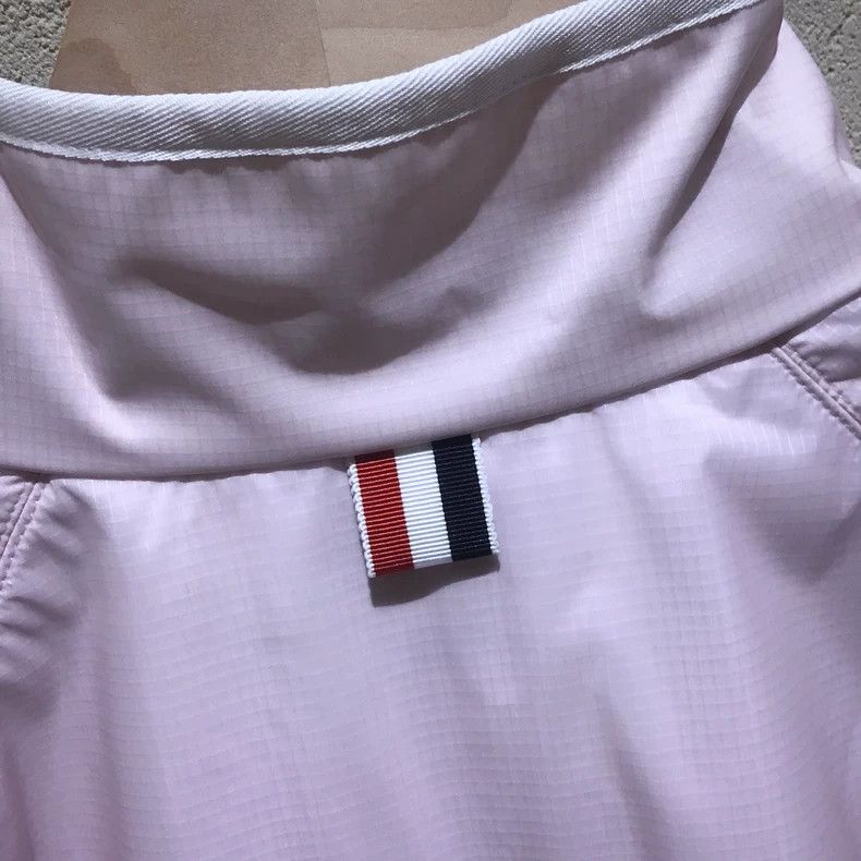 Thom Browne Thom Browne Pink Nylon Jacket Unisex - dmc Size US M / EU 48-50 / 2 - 6 Thumbnail