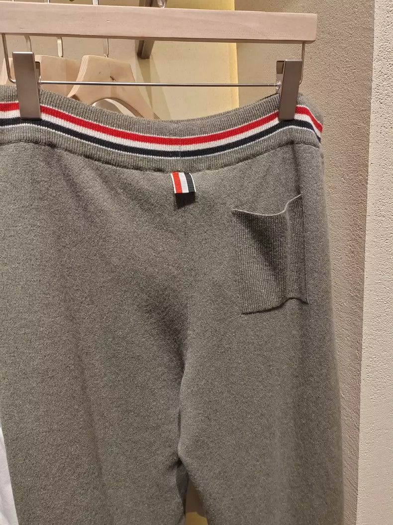 Thom Browne Thom Browne Cashmere Sweatpants Dark Green - dmc Size US 30 / EU 46 - 2 Thumbnail