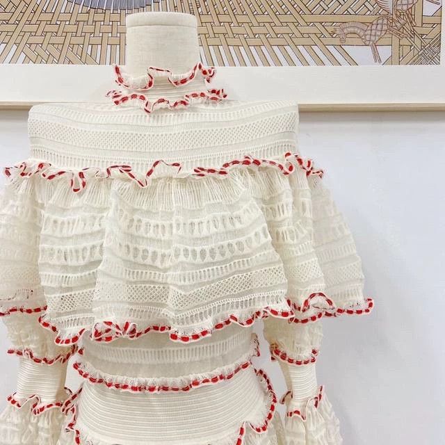 Alexander McQueen Alexander McQueen Tiered Ruffle Dress - dmc Size US 30 / EU 46 - 5 Thumbnail