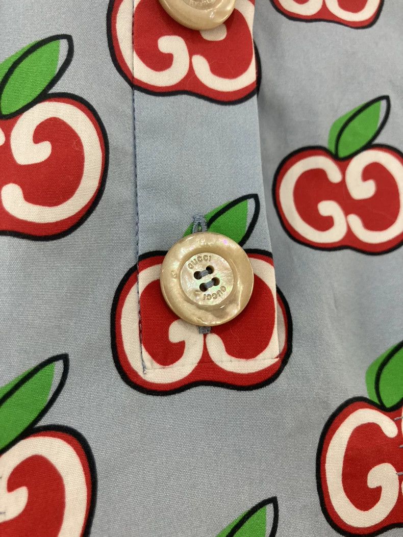 Gucci Gucci Limited Blue Apple Dress - dmc Size US 32 / EU 48 - 3 Thumbnail
