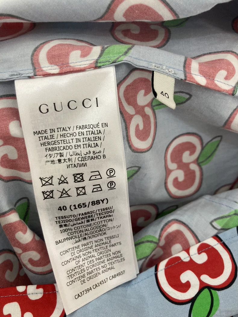 Gucci Gucci Limited Blue Apple Dress - dmc Size US 32 / EU 48 - 5 Thumbnail