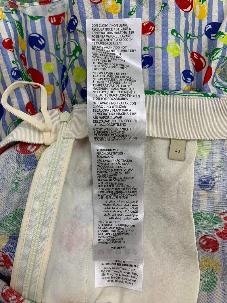 Gucci Gucci Cherry Print High-Waist Shorts - dmc Size US 30 / EU 46 - 6 Thumbnail