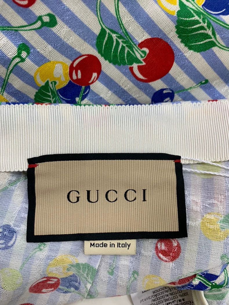 Gucci Gucci Cherry Print High-Waist Shorts - dmc Size US 30 / EU 46 - 4 Thumbnail