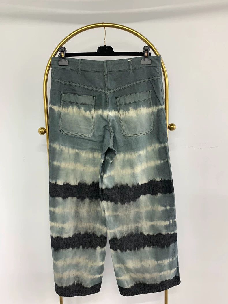 Dior Dior Blue White Tie-Dye Jeans - dmc Size US 32 / EU 48 - 3 Thumbnail