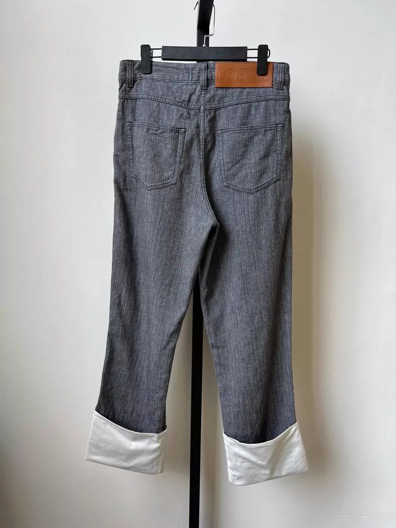 Loewe LOEWE Cuffed Hem Casual Pants - dmc Size US 32 / EU 48 - 2 Thumbnail