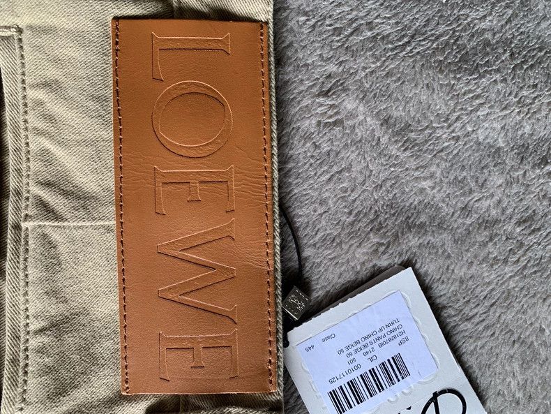 Loewe Loewe Men's Chino Rolled Cuff Pants - dmc Size US 34 / EU 50 - 6 Thumbnail