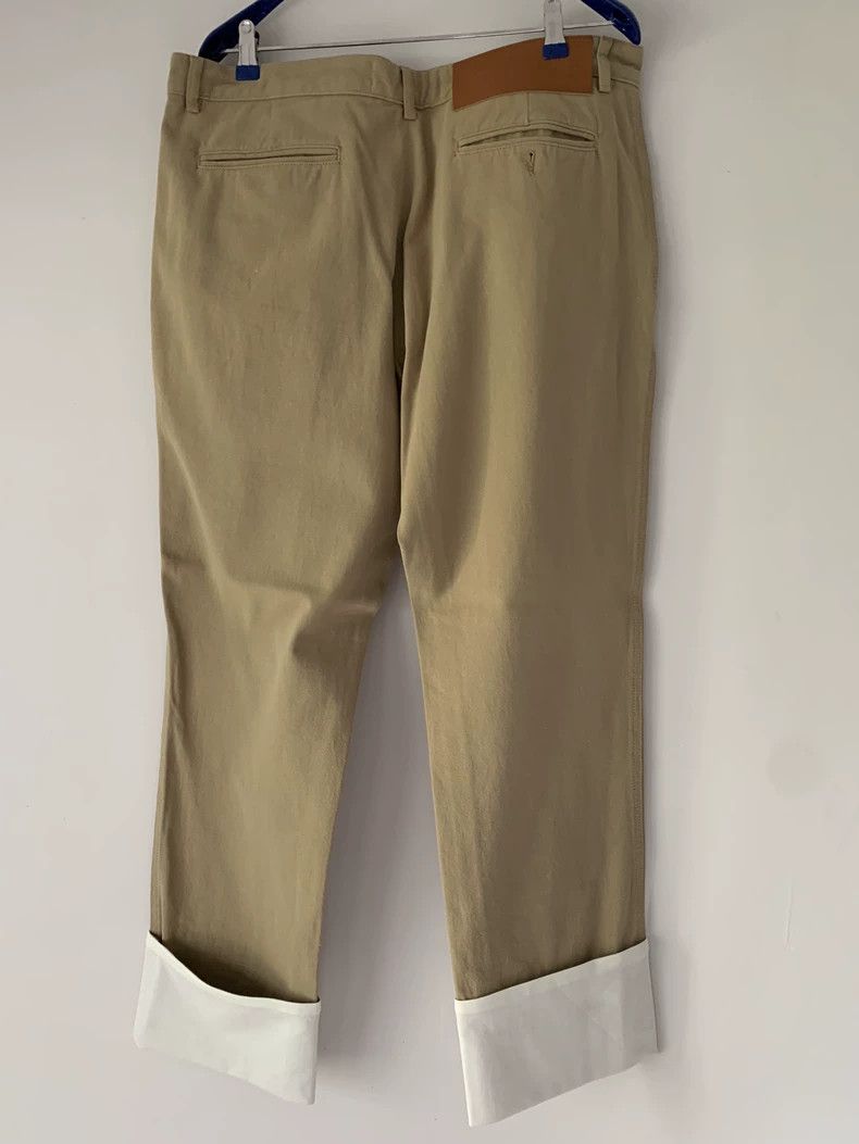 Loewe Loewe Men's Chino Rolled Cuff Pants - dmc Size US 34 / EU 50 - 2 Thumbnail