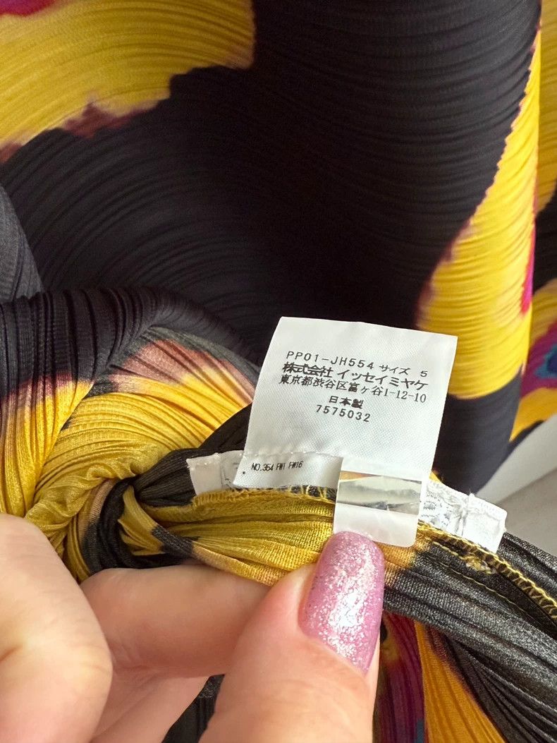 Issey Miyake Issey Miyake JH554 Sunflower Dress - dmc Size US 30 / EU 46 - 4 Thumbnail