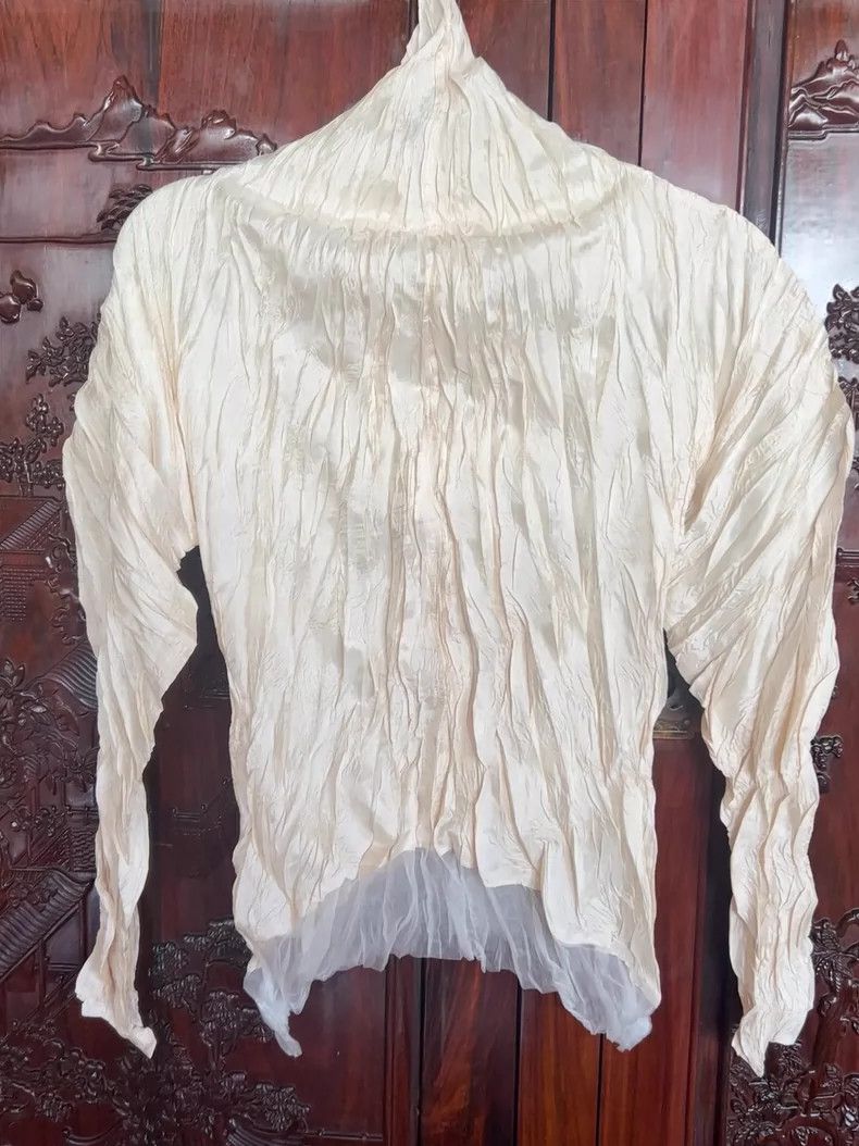 Issey Miyake Issey Miyake Pleated Paneled Top - dmc Size US M / EU 48-50 / 2 - 2 Thumbnail