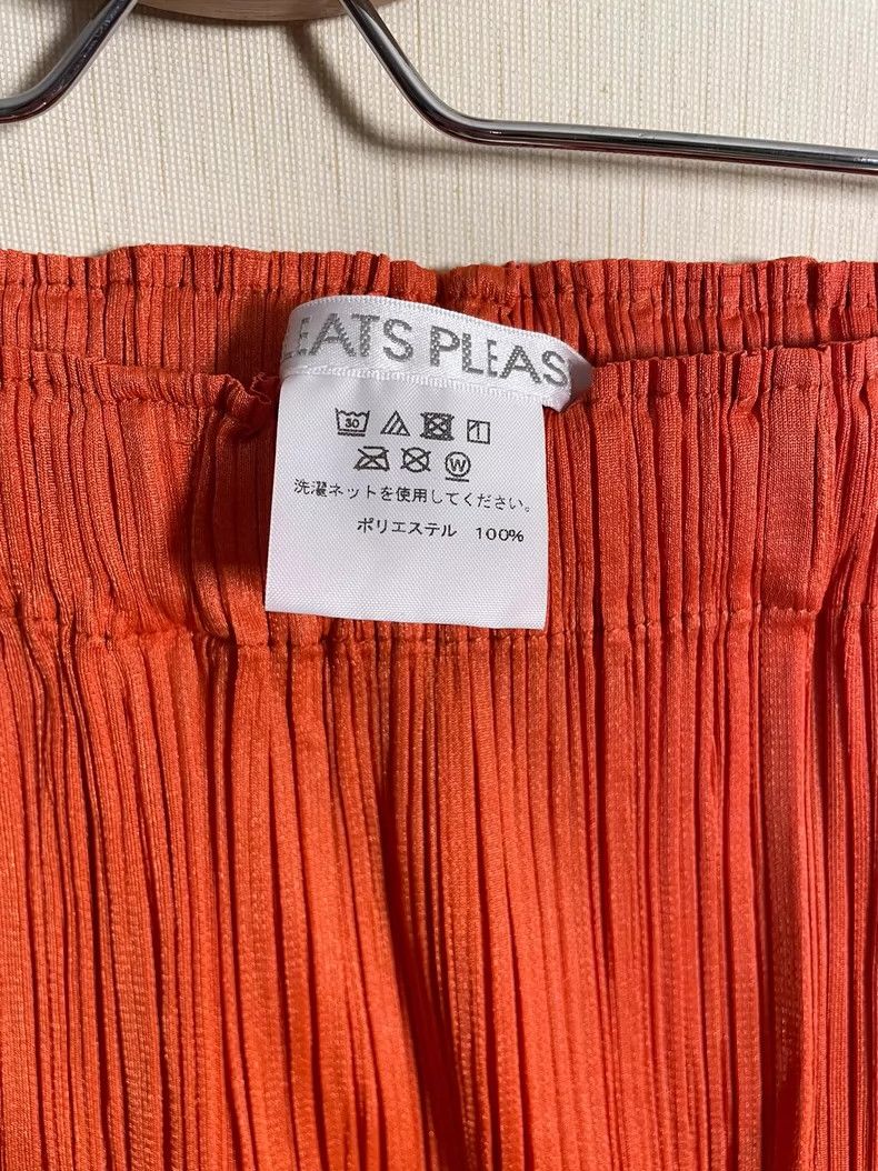 Issey Miyake Issey Miyake PP JF204 Orange Pleated Pants - dmc Size US 30 / EU 46 - 5 Thumbnail