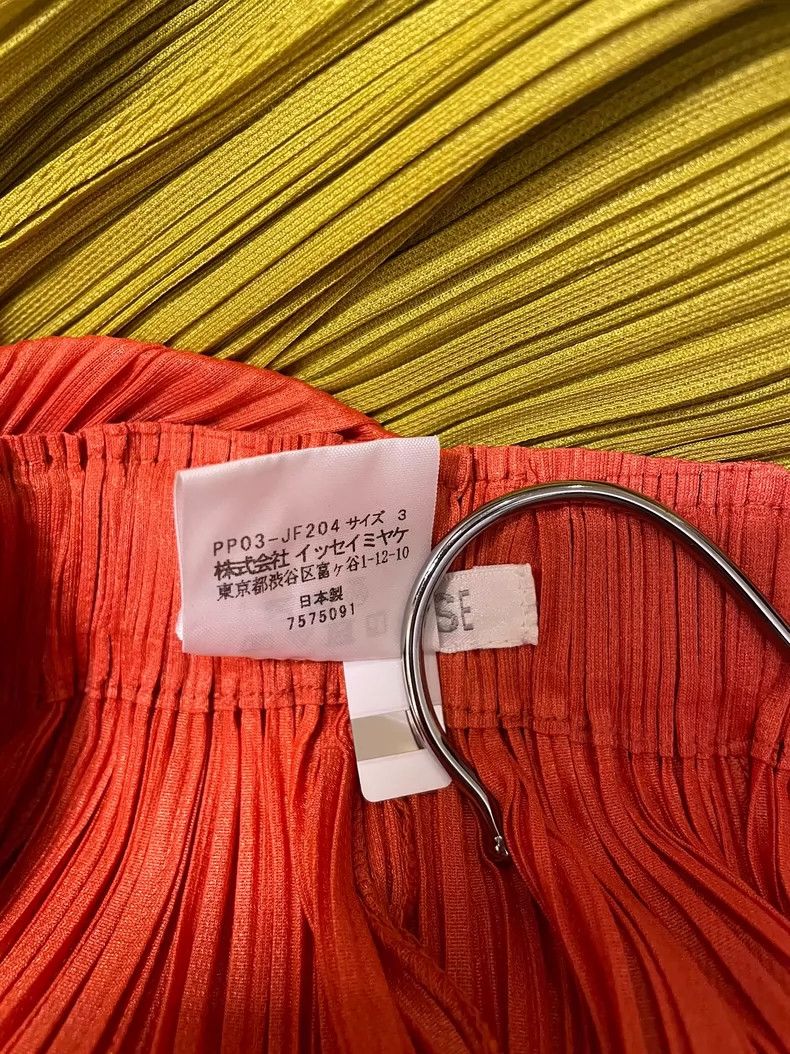 Issey Miyake Issey Miyake PP JF204 Orange Pleated Pants - dmc Size US 30 / EU 46 - 6 Thumbnail