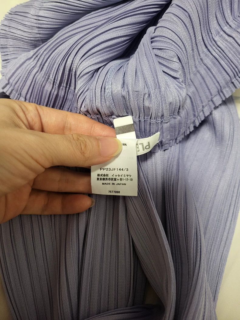 Issey Miyake Issey Miyake JF144 Lavender Pleated Pants - dmc Size US 30 / EU 46 - 2 Thumbnail