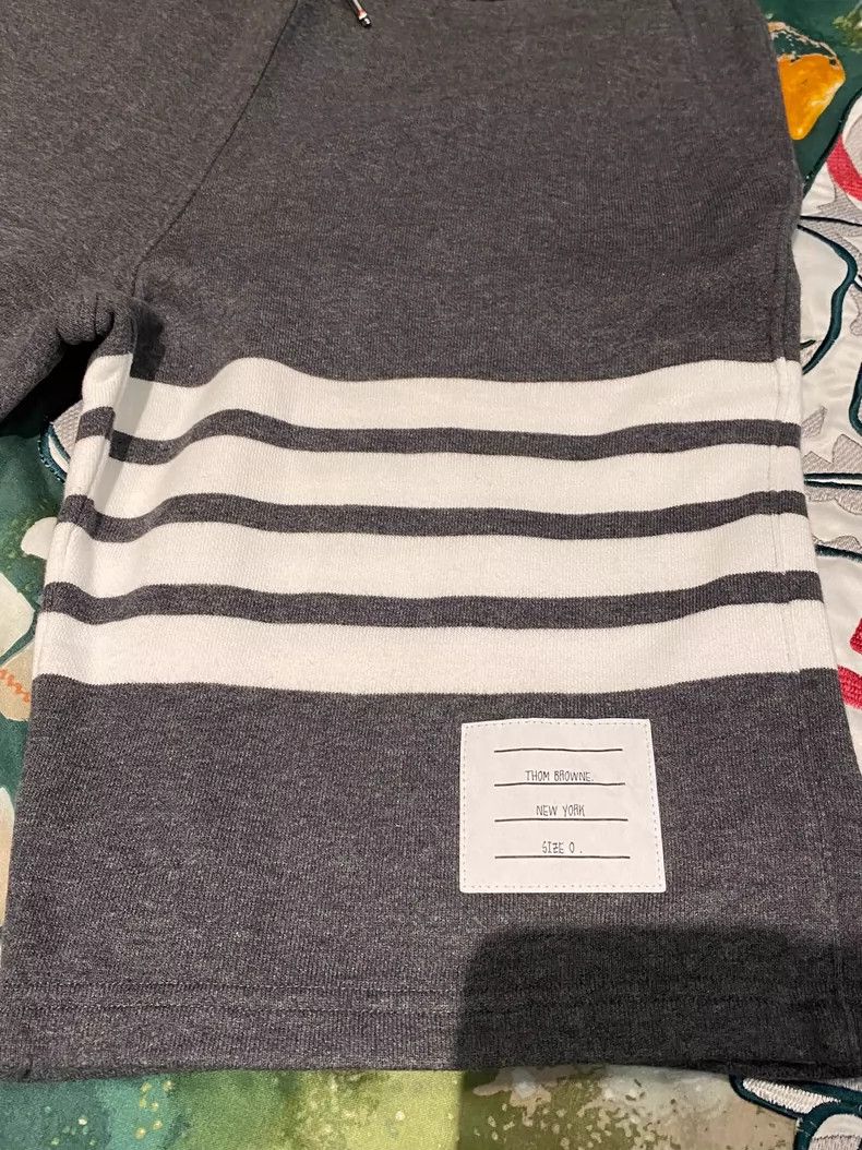 Thom Browne THOM BROWNE Stripe Gray Limited Shorts - dmc Size US 30 / EU 46 - 3 Thumbnail