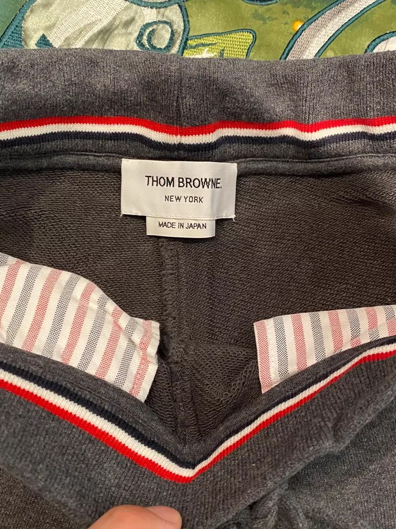 Thom Browne THOM BROWNE Stripe Gray Limited Shorts - dmc Size US 30 / EU 46 - 5 Thumbnail