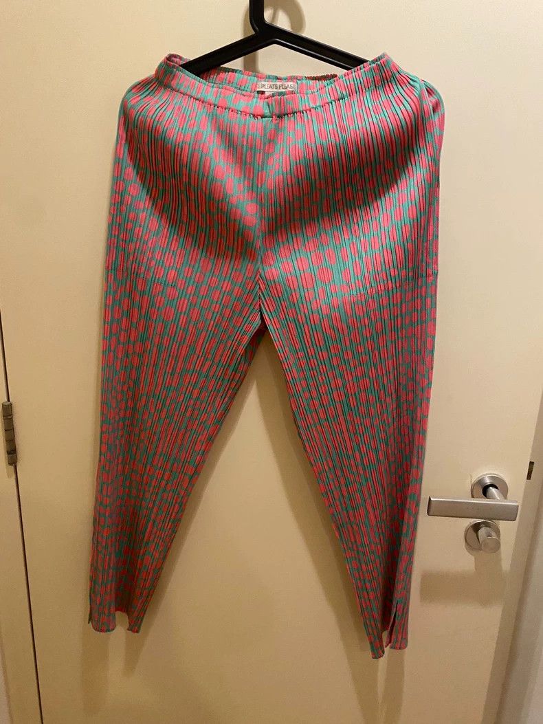 Issey Miyake Issey Miyake PP Leopard Straight Pants - dmc Size US 30 / EU 46 - 3 Thumbnail