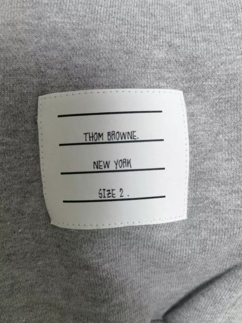 Thom Browne Thom Browne Four-Stripe Jogger Sweatpants - dmc Size US 30 / EU 46 - 3 Thumbnail