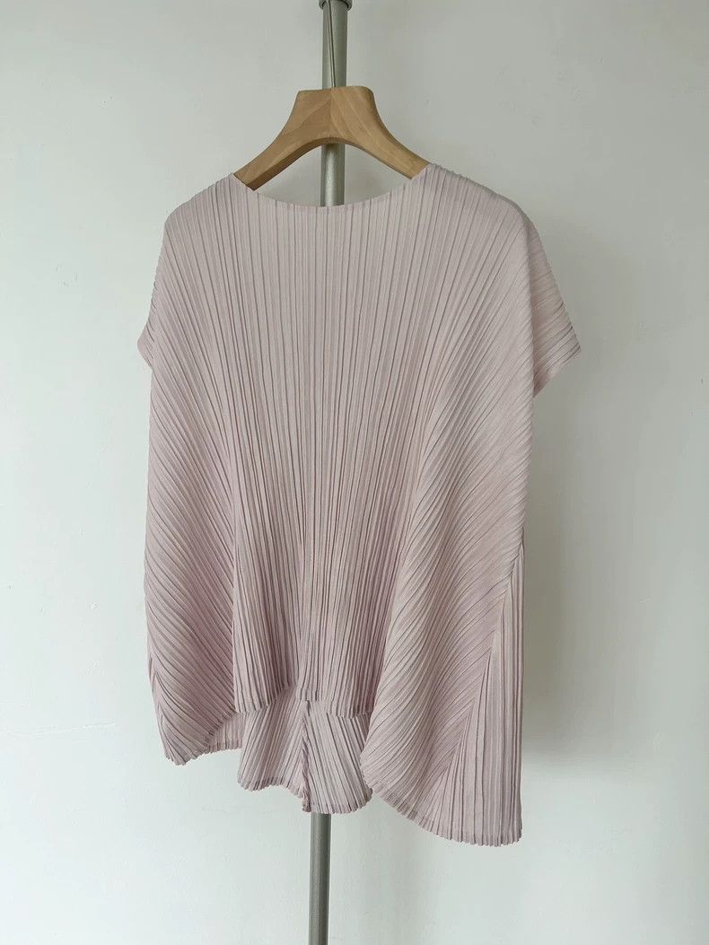 Issey Miyake Issey Miyake Pleat Please Batwing Top - dmc Size US M / EU 48-50 / 2 - 4 Thumbnail