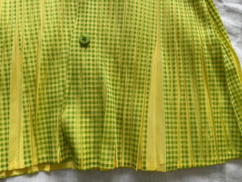 Issey Miyake Issey Miyake Pleats Please Green Check Shirt - dmc Size US M / EU 48-50 / 2 - 3 Thumbnail