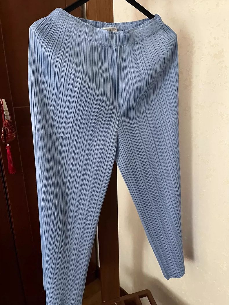 Issey Miyake Issey Miyake PP Wide Straight Pants - dmc Size US 30 / EU 46 - 5 Thumbnail