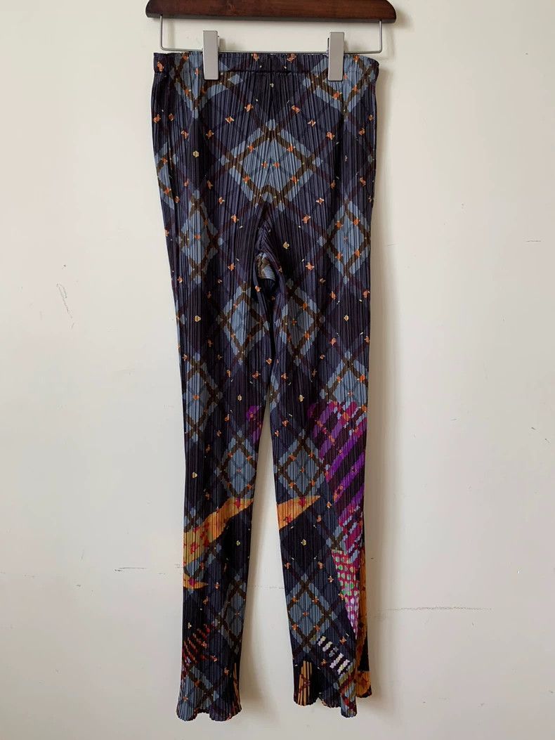Issey Miyake Issey Miyake Pleats Please Patterned Pants - dmc Size US 30 / EU 46 - 2 Thumbnail