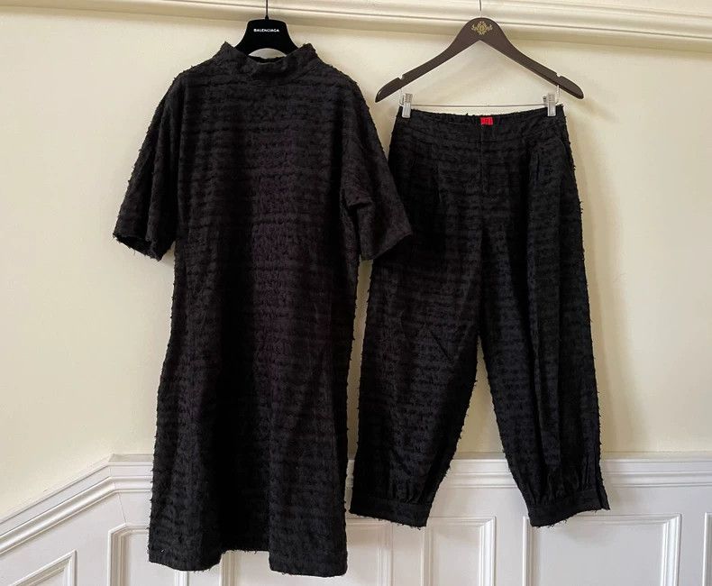 Issey Miyake Issey Miyake HaaT Black Dress - dmc Size US 30 / EU 46 - 3 Thumbnail
