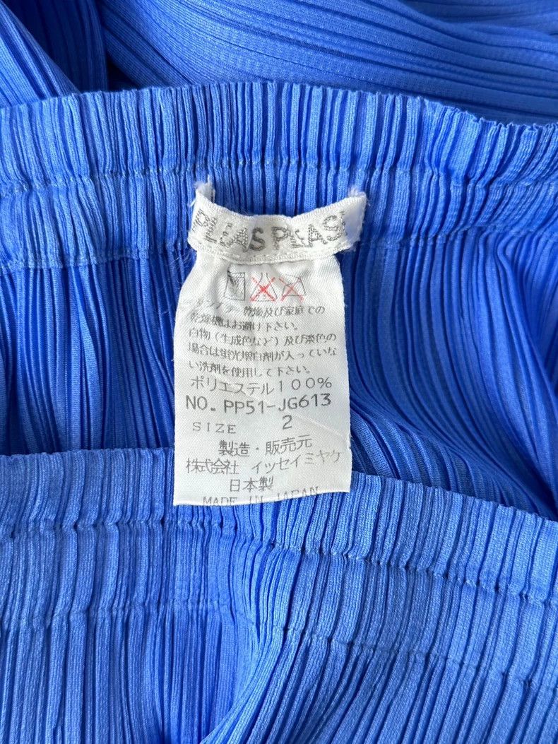 Issey Miyake Issey Miyake Pleats Please Blue Skirt - dmc Size US 30 / EU 46 - 3 Thumbnail